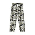thumbnail image 5 of Xecao Abstract Watercolor Men's Straight Lounge Pajama Pants: The Ultimate in Comfortable Sleepwear, 5 of 9