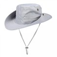 thumbnail image 1 of Sombrero de Pescador YONGSHENG Gran Tamaño Impermeable UPF 50+ Gris Claro, 1 of 3