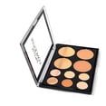 thumbnail image 6 of 10 Colors Concealer Full Coverage Cream Contour Palette with Brush Waterproof Long Lasting Contour Palette Kit Under Eye Color Corrector Pot Concealer Palette for Dark Circles Mature Skin Makeup, 6 of 7