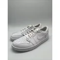 thumbnail image 3 of Ni - ke Size 10.5 - Jordan 1 Low Golf Triple White 2022, 3 of 5