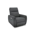 thumbnail image 4 of Sealy Posturepedic Wakely Motion Recliner with Power Headrest and USB Port in Gray, 4 of 14