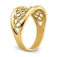 thumbnail image 7 of 14K Mesh Ring Tapered Band Ring K4618, 7 of 7