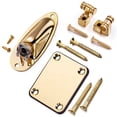 thumbnail image 2 of Guitar Roller String Tree Retainers Metal Guitar Neck Plate Electric Guitar Hardware Set with Mounting Screws, 2 of 6