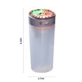 thumbnail image 2 of WQQZJJ Household Car Humidifier, Gas Hydrating Moisturizing Spray, Small Desktop Colorful Lights,Water Mist Humidification USB Petaloid Humidifiers For Home Small Humidifier, 2 of 8