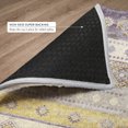 thumbnail image 6 of Addison Rugs Dream Shag Premium Machine Washable Transitional Tribal, Diamond Purple Rectangle Rug, 3' x 5', 6 of 8