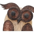 thumbnail image 7 of Wood Bird Figurine Home Decor Accent, Rustic Bird Statue Tabletop Decoration Owl Decor for Living Room Bedroom Office Decoration, Abstract Bird Figurine Spring Summer Autumn Decor (Rust Color A), 7 of 7