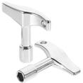 thumbnail image 3 of Hareemi 2pcs Drum Keys Zinc Alloy Tuning Keys Drum Professional Drum Keys Portable Drum Tools, 3 of 7