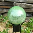 thumbnail image 3 of Achla Designs 6 In Gazing Glass Globe Sphere Garden Ornament, Light Green, 3 of 5
