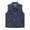 Navy, variant on Jean Vest Jacket for Men Solid Color Lapel Button Down Tank Top Stretch Sleeveless Top Loose Casual Denim Outwear