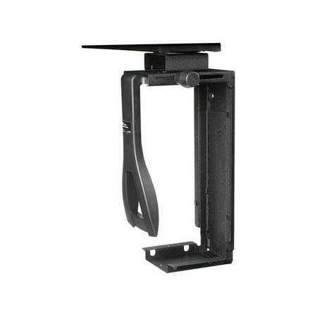 UPC: 0051135806371 | 3M CS200MB Under-desk Computer Case Mount with Swivel  Black