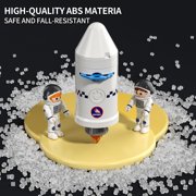 Space Rocket Toys for 3 4 5 6 7 8 9 Years Old Kids Science Educational Toys 5-in-1 STEM Aerospace Toy with 2 Astronauts, Projection Lamp, Space Toys Gift for Boys Girls 3+