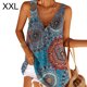 thumbnail image 2 of Guardurnaity Chaleco de mujer Camiseta sin mangas con cuello en V sexy Camiseta sin mangas con estampado floral, Negro, 5XL Prendas para la parte del cuerpo azul XXL Guardurnaity AP002036-37, 2 of 4