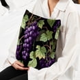 thumbnail image 6 of Grape Velvet Throw Covers Pillow Inserts - Set of 2 Decorative Pillows with Unique Patterns for Home Decor, Couch, Bed - 16x16, 18x18, 20x20 Inches, 6 of 6