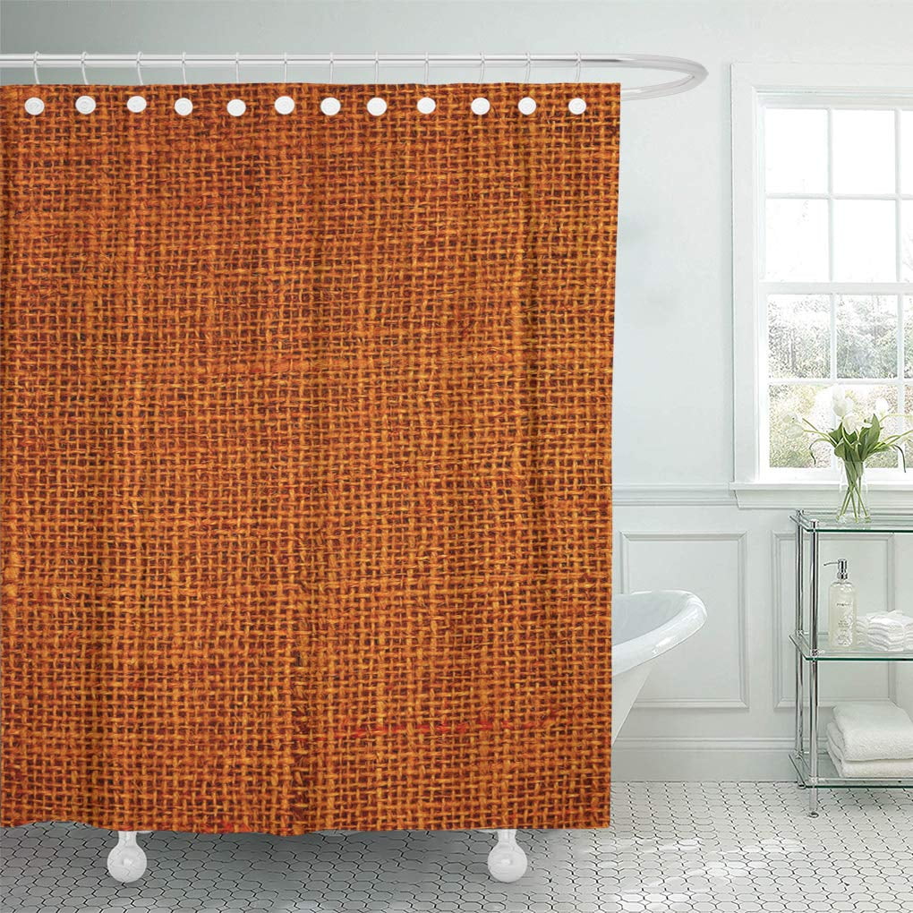 CYNLON Close Copy Blank Rust Colored Canvas Macro Detail Full Bathroom