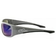 thumbnail image 6 of Fishoholic Pro Series Polarized Fishing Sunglasses - 5 Colors - L/XL - Camo, Blue Mirror, Black - UV400 (gGRY-BLU-blk), 6 of 7
