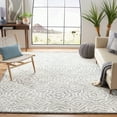 thumbnail image 2 of SAFAVIEH Capri Layla Geometric Wool Area Rug, Beige/Blue, 8' x 10', 2 of 8