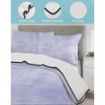 thumbnail image 3 of Quilts Twin XL Size, Lavender Purple Soft Comforter Bedding Set for Bed, Vintage Solid Color Modern Minimalist Lightweight Quilted Bedspread with Pillow Cover(2 Pieces) for All Season, 68x98 Inch, 3 of 5
