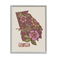 thumbnail image 5 of Stupell Industries Intricate Georgia State Bird & Flower Detailed Floral Design Graphic Art Gray Framed Art Print Wall Art, Design by Valentina Harper, 5 of 5