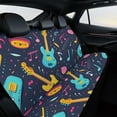 thumbnail image 4 of JINGDS Music Elements Design-483 Car Seat Cover, Rear Automotive Seat Cover, Car Bench Seat Protector, Automotive Back Seat Covers for Suv Trucks Jeep, 4 of 7