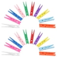 thumbnail image 4 of MasteelfCA 50pcs Wooden Clips Candy Color Photo Clips Snacks Clip for Home School Office(Mixed Colr), 4 of 8