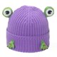 thumbnail image 1 of Gorro de lana con protección para las orejas con forma de rana de dibujos animados, divertido gorro de lana holgado y cálido para esquiar en invierno, 1 of 5