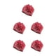 thumbnail image 2 of Guardurnaity Beanie Hat Estilo bohemio Pre-atado Musulmán Hijab Turbante Sombrero ajustable Protección para los oídos Mujeres Bonnet Flor roja Type2 NO2 Guardurnaity CBP380146, 2 of 4