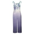 thumbnail image 4 of New One Piece Jumpsuits for Women Summer Fashion Printed Sleeveless Backless One-piece Pants Save to 65% off!, 4 of 5
