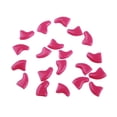 thumbnail image 2 of HEVIRGO 20 Pcs Embouts de Protection pour Ongles de Chat en Plastique Souple Coloré avec Colle, Rose P, 2 of 9