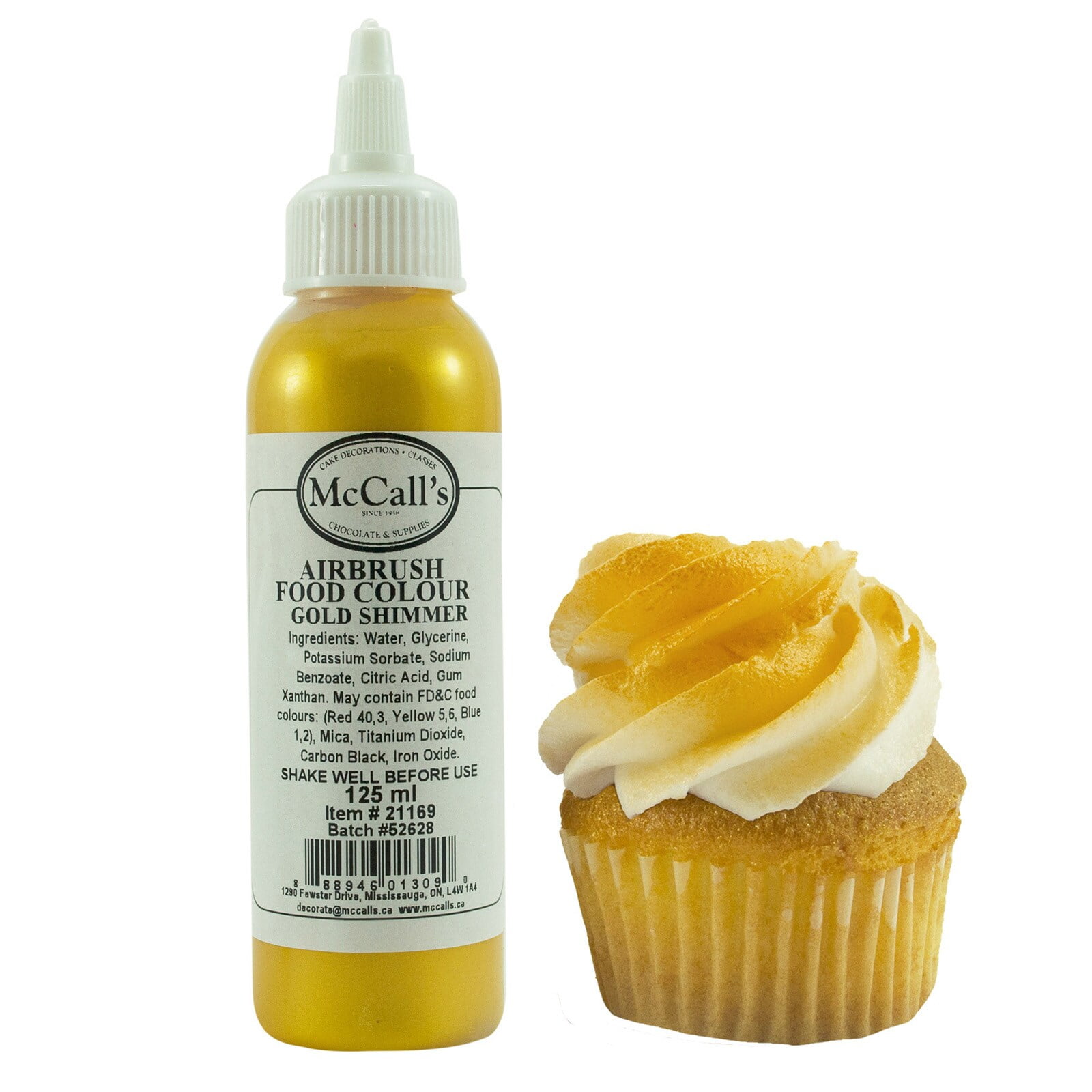 Couleur Aérographe Or Éclatant oz 125 ml