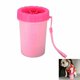 thumbnail image 1 of Limpiador portátil de patas de perro, cepillo de limpieza para mascotas, cepillo de limpieza de patas de perro, cepillo de limpieza para limpiar patas de perro/gato, taza para pies (rosa roja) JM, 1 of 5