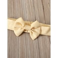 thumbnail image 4 of Caoirhny Baby Girls Summer A-line Dresses Sleeveless O Neck Lace Trim Bow Dress + Headband, 4 of 9