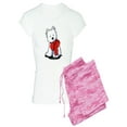 thumbnail image 1 of CafePress - Red Ribbon Westie - Women's Light Pajamas, 1 of 1