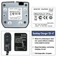 thumbnail image 6 of CD-47 Rapid Charger for Yaesu/Vertex Standard Horizon FT-60R FT-60 VX160 VX168 VX-150 VX-180 VXA-220 FT-270R HX270 HX270S HX370S Radio FNB-V94 FNB-83 FNB-V106 Battery Charger, 6 of 8