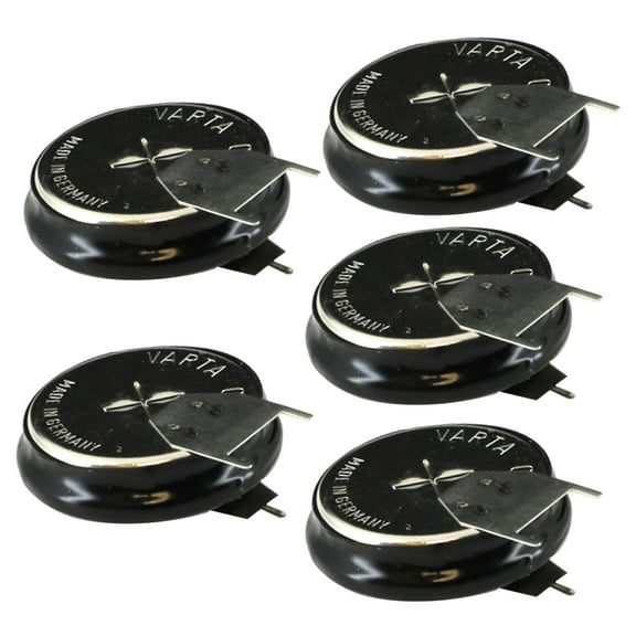 5x 1/CP300H-3PIN 1.2V 300mAh NiMH Battery w/PINS for MBU, GPS-Tracker, Metering