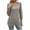 Khaki, variant on XFLWAM Women's Crew Neck Puff Long Sleeve Shirts Casual Loose Fit Pullover Tunic Tops Trendy Comfy Solid Basic T Shirts Blue L
