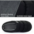 thumbnail image 5 of Ravelier Men’s Puffer Style Memory Foam House Slippers, 5 of 7