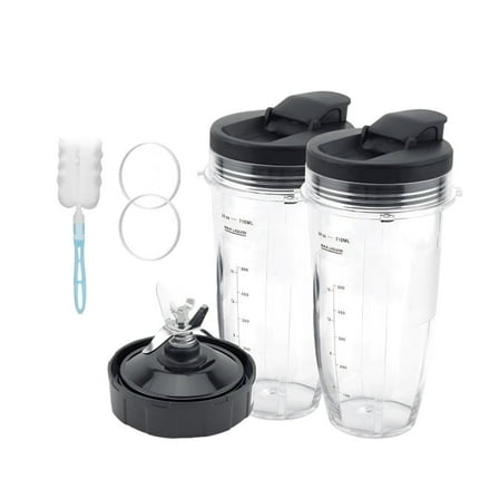 2 Pack,24oz Replacement Blender Cup, for Nutri Ninja Auto IQ