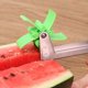 thumbnail image 3 of Cortador de sandía en forma de molino de viento, herramientas de fruta de acero inoxidable YIDADA, herramienta de corte rápido, utensilios de cocina con pala para melón, 3 of 5