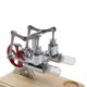 thumbnail image 4 of Mini modelo de motor Stirling de aire caliente de cilindro doble colorido, 4 of 8