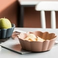 thumbnail image 2 of Qeeadeea Small Round Baking Dish Set Of 2, Colorful Ceramic Pie Pan, Round Pie Dish, Morandi Color Tableware-pink-15x15x4.5cm, 400ml, 2 of 7