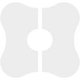 thumbnail image 4 of 24"OD x 7"ID x 8 1/4"C x 1"P Luna Architectural Grade PVC Contemporary Ceiling Medallion, Two Piece, 4 of 11