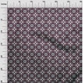 thumbnail image 2 of oneOone Velvet Wine Fabric Floral & Tiles Moroccan Craft Projects Decor Fabric Printed By The Meter 58 Inch Wide, 2 of 5