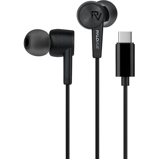 ccwmincc USB Type C Headphones in Ear Earphones Earbuds with Mic and Volume Control Compatible for Google Pixel Samsung Oneplus Huawei Sony MacBook SoundFlow