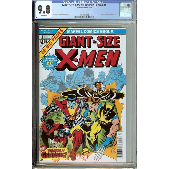 Giant Size X-Men #1 Facsimile Reprint Edition CGC 9.8