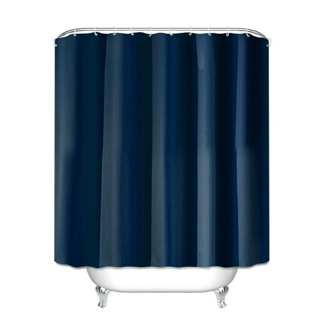 LSLJS Polyester Shower Curtain Solid Color Bathroom Shower Curtain, Home Accessories