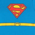 thumbnail image 4 of DC Comics Justice League Baby Boys' Cosplay 2-Piece Bodysuit and Cape Set Superman Blue Red, 4 of 4