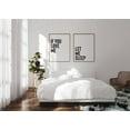 thumbnail image 3 of If You Love Me Let Me Sleep Wall Art Poster Set Of 2 Pieces Painting Picture Above Bed Signs Artwork Home Decor for Master Bedroom No Frame, 3 of 7