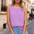 thumbnail image 5 of Shadoumai Women Cotton Linen Tank Tops Loose Fit Casual Sleeveless Summer Linen Shirts Lightweight Gauze Crewneck Camisole 2026, 5 of 6