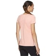 thumbnail image 5 of Reebok Poly Marled - Camiseta básica para mujer, color rosa, pequeña, 5 of 5