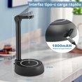thumbnail image 2 of Dispensador de Agua Potable con USB Carga,Luz Nocturna y Indicadora,1800mAh,Salida Ajustable 125&deg;,Regulaci&oacute;n de Nivel de Agua de 7 Posiciones,Bomba de Agua de Escritorio,Adecuado Pa, 2 of 7